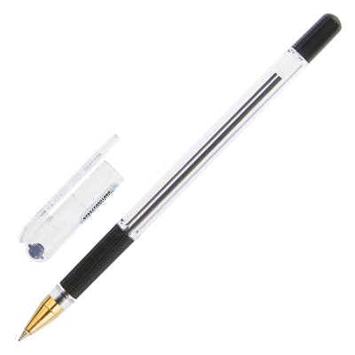 Ручка МС-GOLD шариковая  0.5 mm черный (12шт/уп)